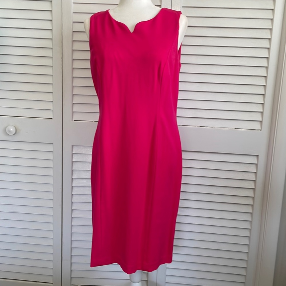 Talbots Petite fitted shift dress. Size 10P.